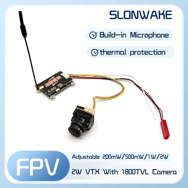 Fpv Drone Transmitter - جهاز إرسال SLONWAKE 5.8G 56CH 2W