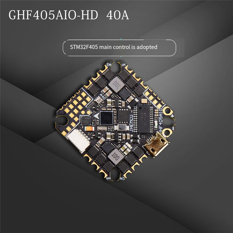 ABTI-GHF405AIO-HD 40A وحدة تحك - مراجعة Fpv Drone Flight Controller وسعره