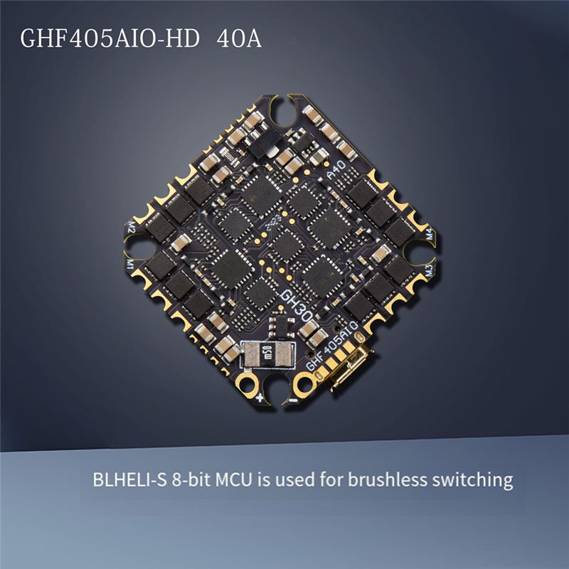 ABTI-GHF405AIO-HD 40A وحدة تحك - مراجعة Fpv Drone Flight Controller وسعره