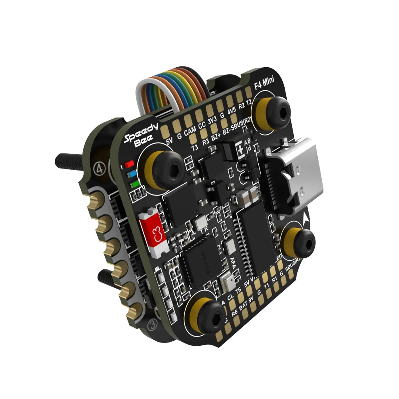 وحدة التحكم في الطيران SpeedyB - مراجعة Fpv Drone Flight Controller وسعره