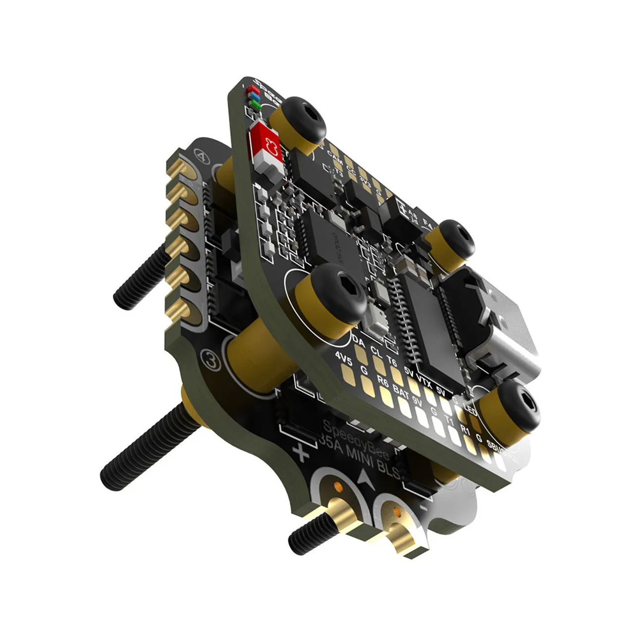 وحدة التحكم في الطيران SpeedyB - مراجعة Fpv Drone Flight Controller وسعره